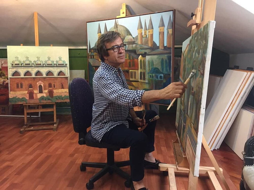 Corona g�nlerinde �nl�lerin ev halleri