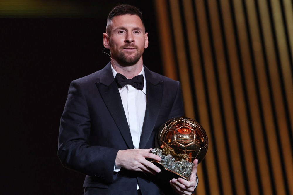 Ballon dOr 8. kez Lionel Messi'nin