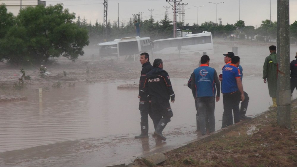 Kilis�te sağanak sele neden oldu NTV