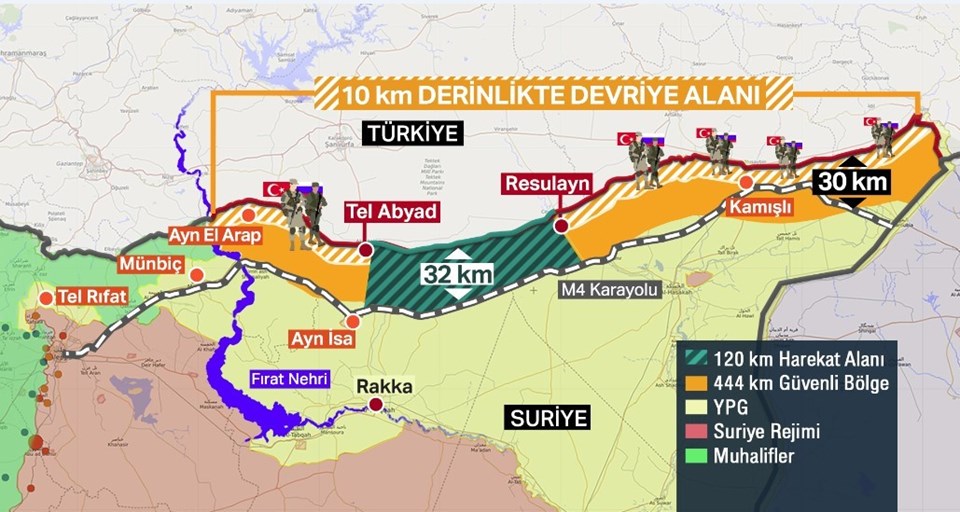 Cumhurbaşkanı Erdoğan: YPG bölgeden atılmazsa bizim görev başlar - 3