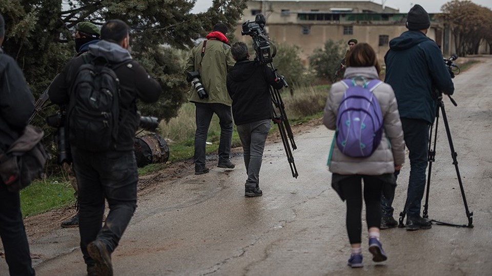 Azez'de gazetecilerin olduğu bölgeye taciz ateşi - 2