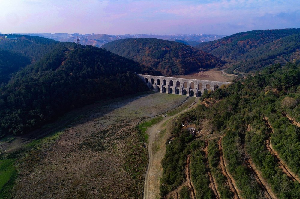 Alibeyköy Barajı korkuttu: Bazı yerlerde hiç su kalmadı - 12