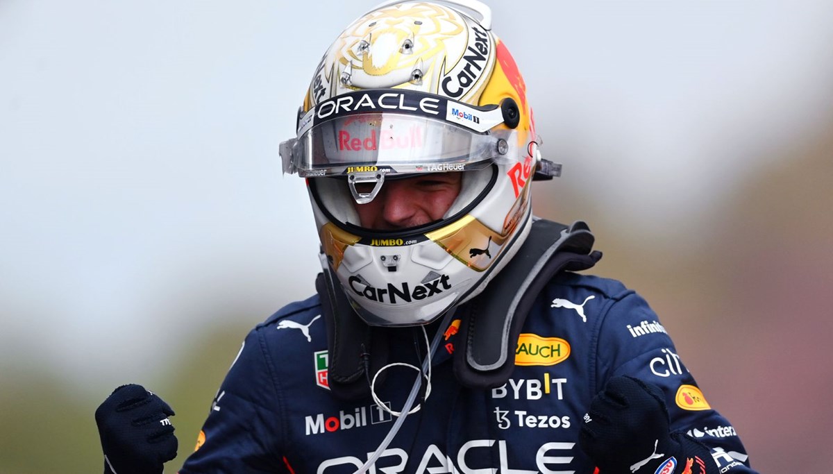 Formula 1 Emilia Romagna Grand Prix'sinde kazanan Max Verstappen