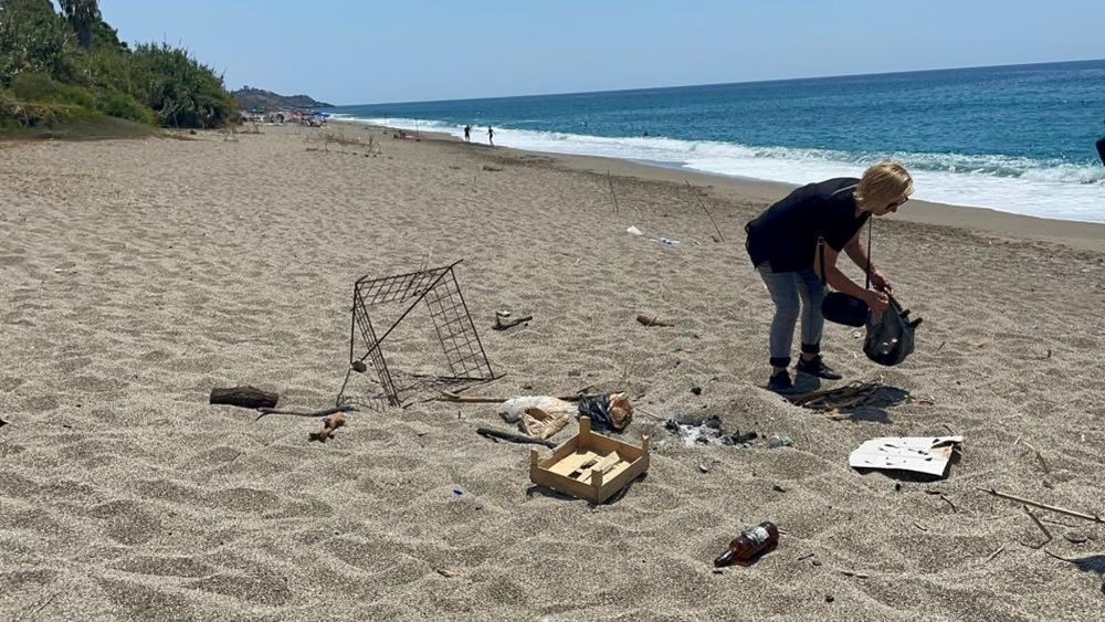 Caretta caretta yuvasının üstünde mangal yaptılar - 2