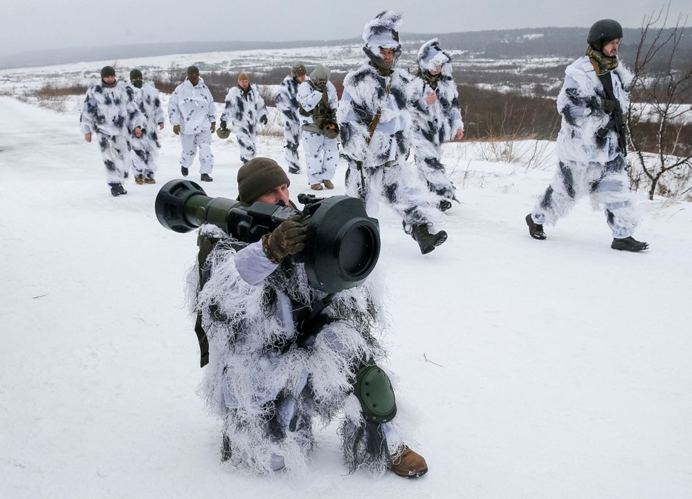Ukrayna'da savaş hazırlığı: ABD'liler askerleri, askerler sivilleri eğitti - 4