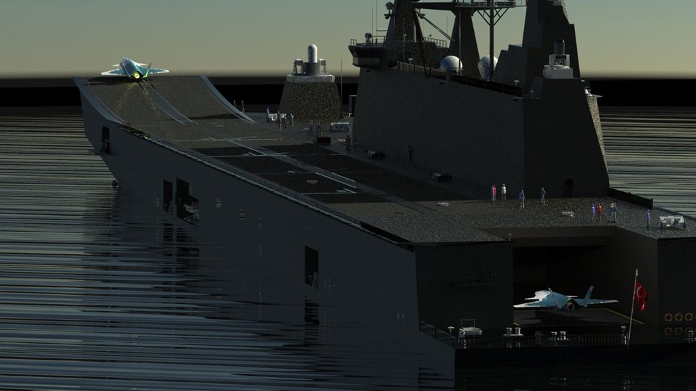 Baykar'dan insansız savaş uçağına ilişkin görsel paylaşımı - 1