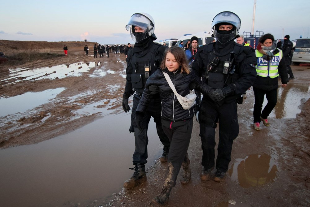 İsveçli aktivist Greta Thunberg gözaltına alındı - 5