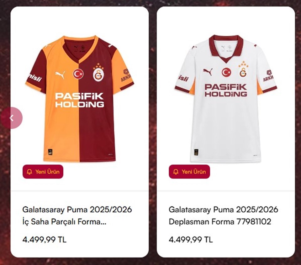Galatasaray yeni sezon formalarını tanıttı: Yüzde 50 zamlandı! - 1