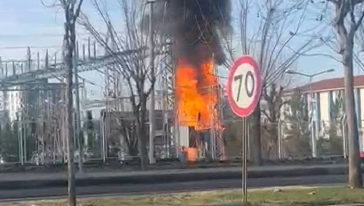 Siverek’te trafo merkezinde yangın