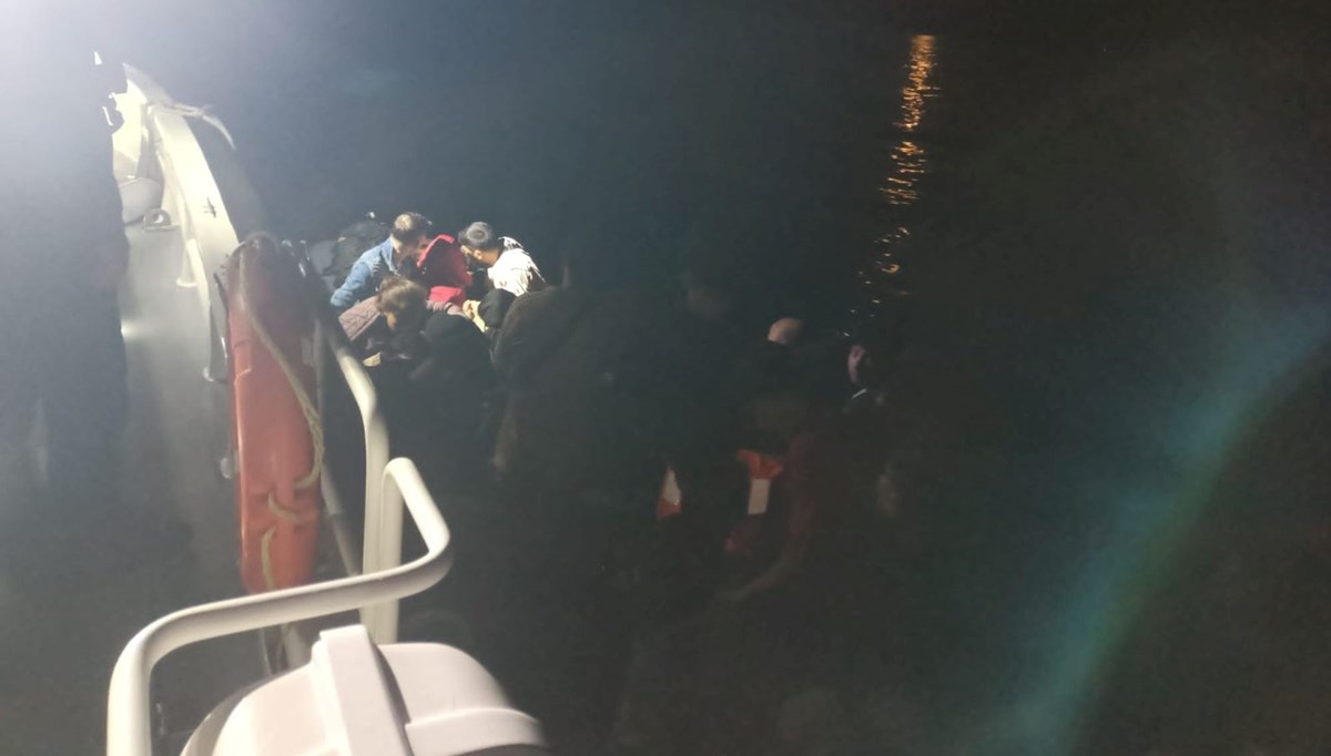 43 düzensiz göçmen yakalandı