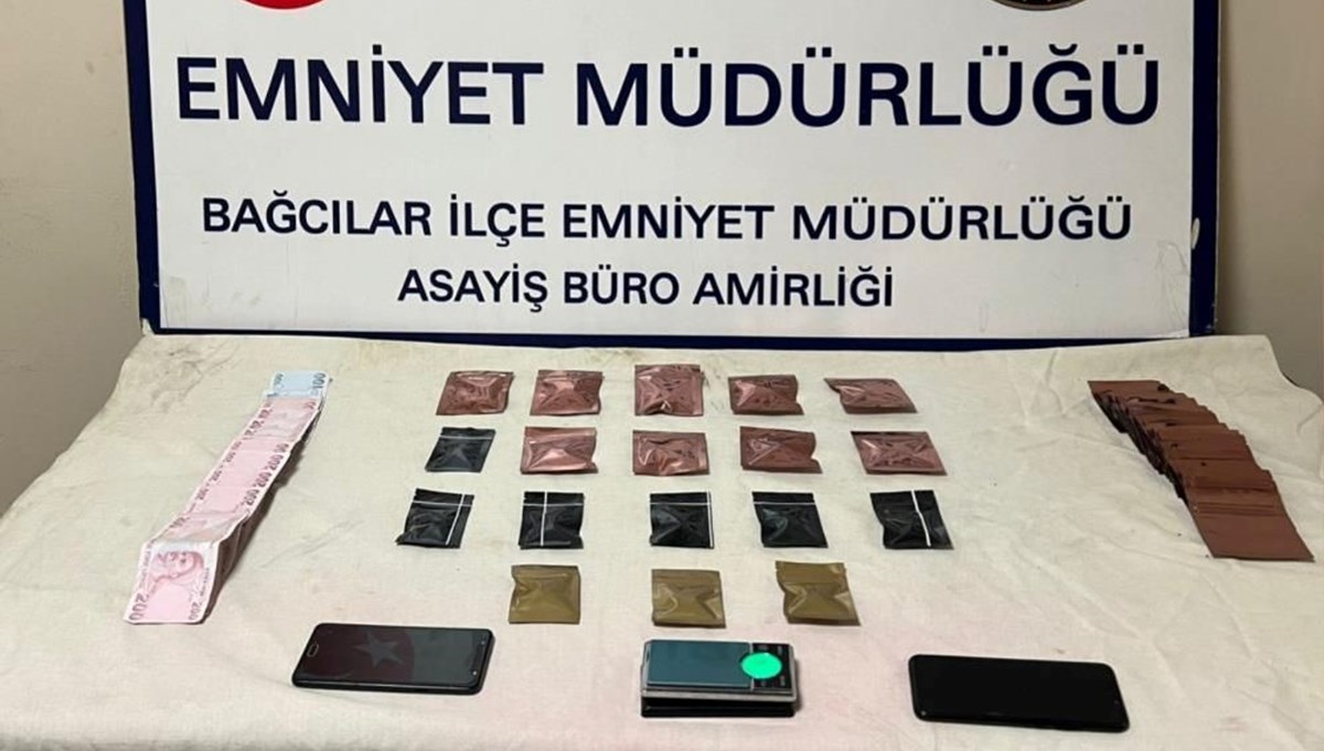 İstanbul'da tekstil atölyesine uyuşturucu baskını: 2 gözaltı