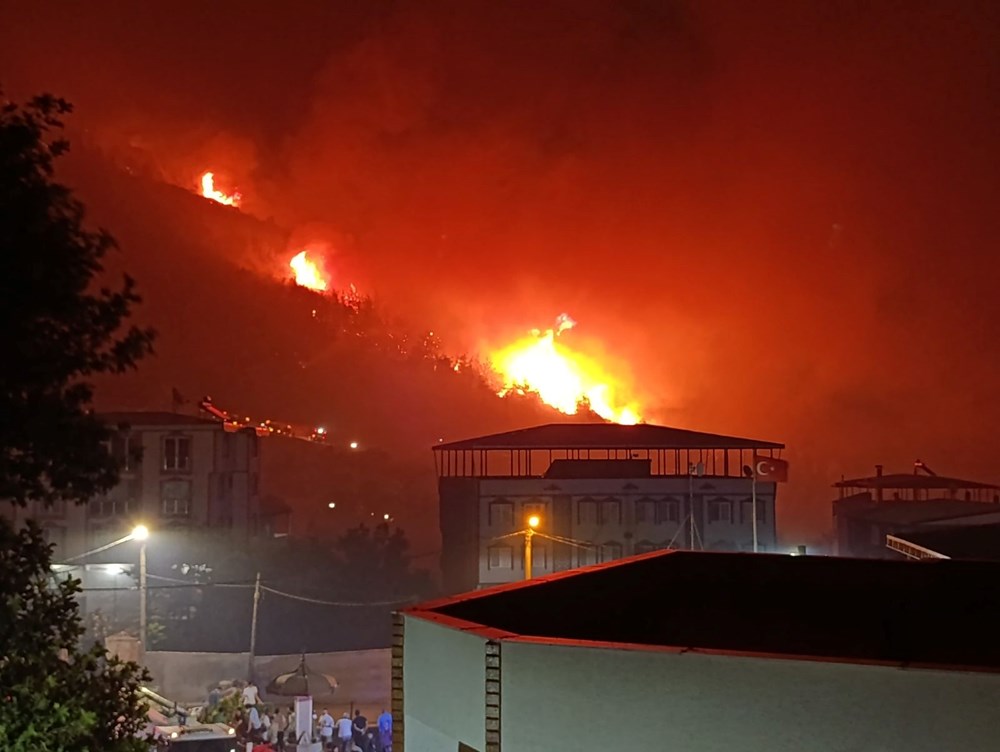 Bursa'yı alevler sardı: Üç ilçe tehdit altında - 5