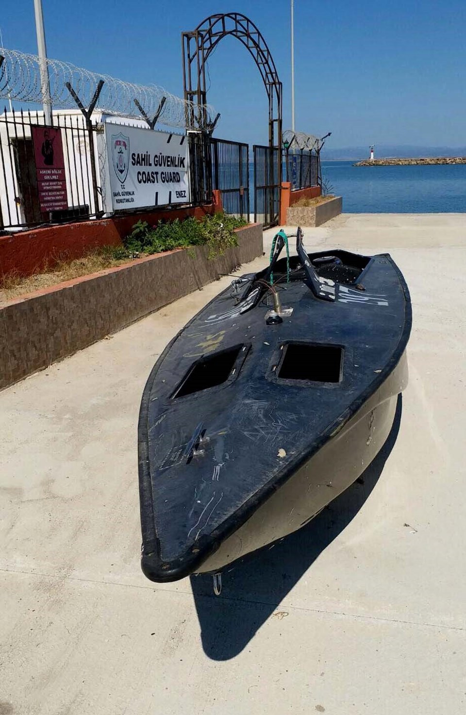 "Casus" denilen tekne tatbikat teknesi çıktı - 1