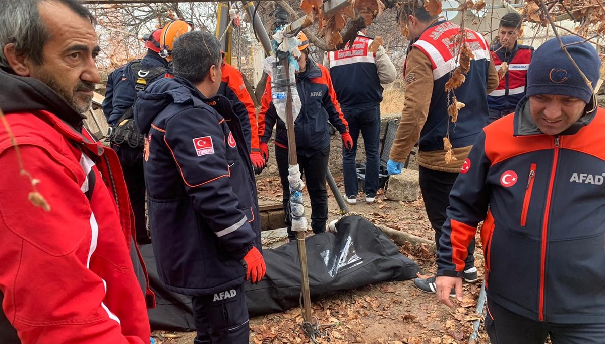 Su kuyusuna düşen yaşlı kadın öldü