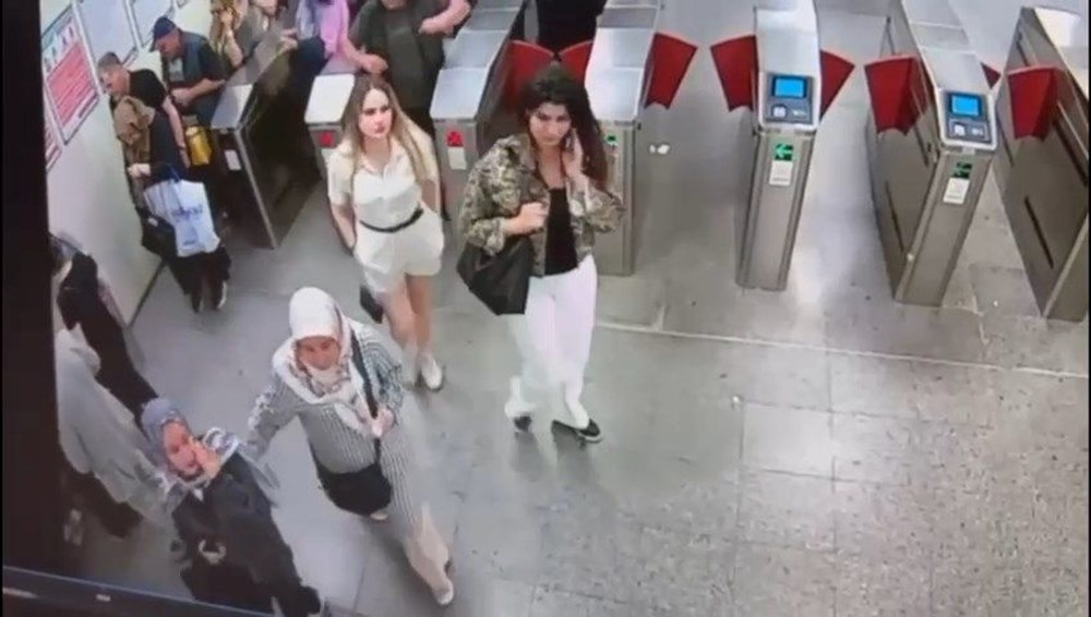 Marmaray'daki kavgada yeni görüntüler ortaya çıktı: Kavganın başlama anını anlattı - 2