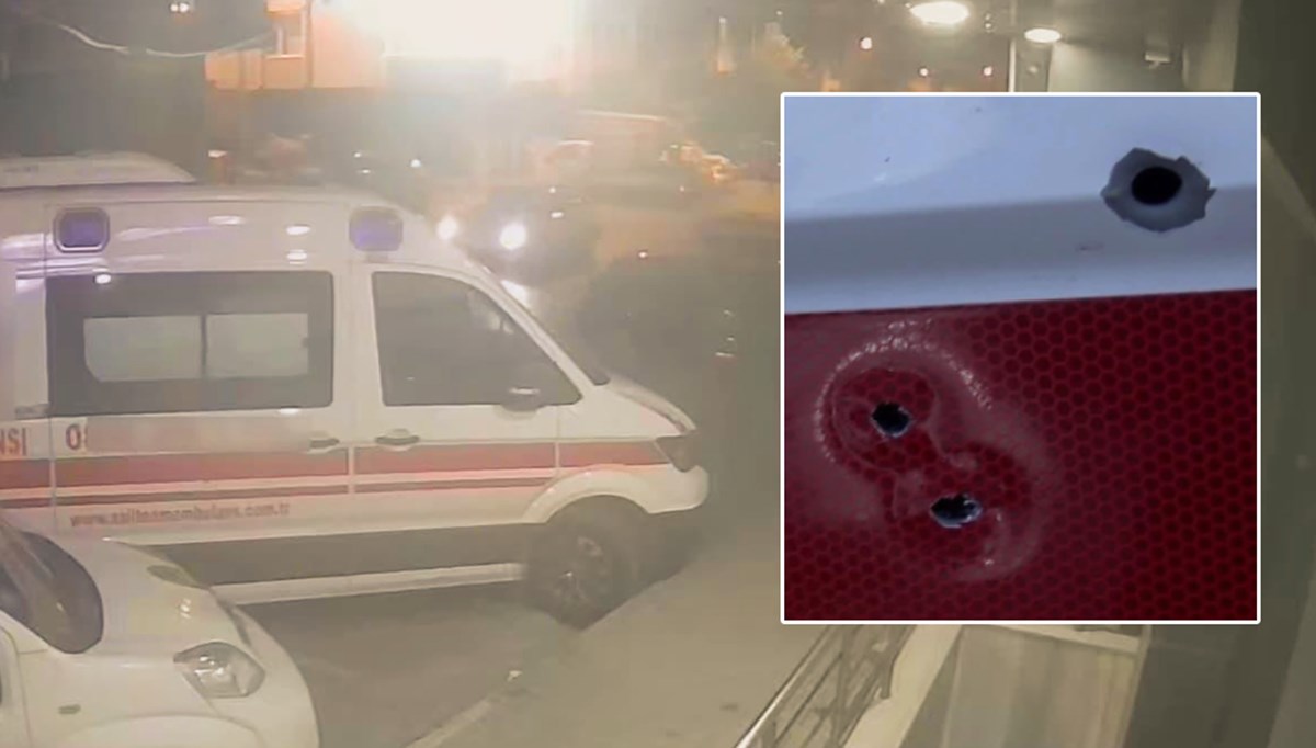 İstanbul’da ambulansa silahlı saldırı İstanbul’da ambulansa silahlı saldırı