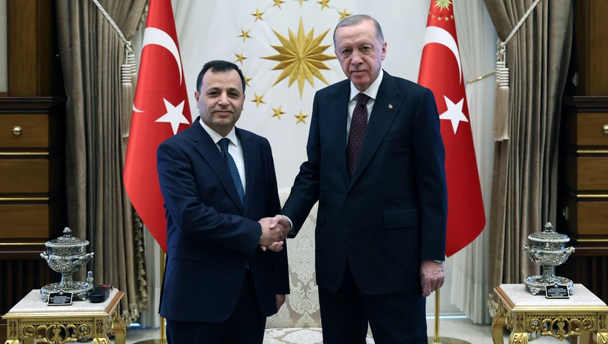 Cumhurbaşkanı Erdoğan, AYM Başkanı ile görüştü