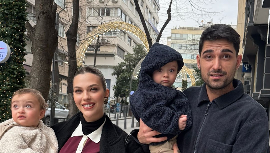 İdo Tatlıses ile Yasemin Şefkatli'den aile pozu