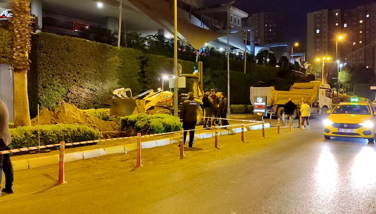 Küçükçekmece’de doğal gaz borusu paniği