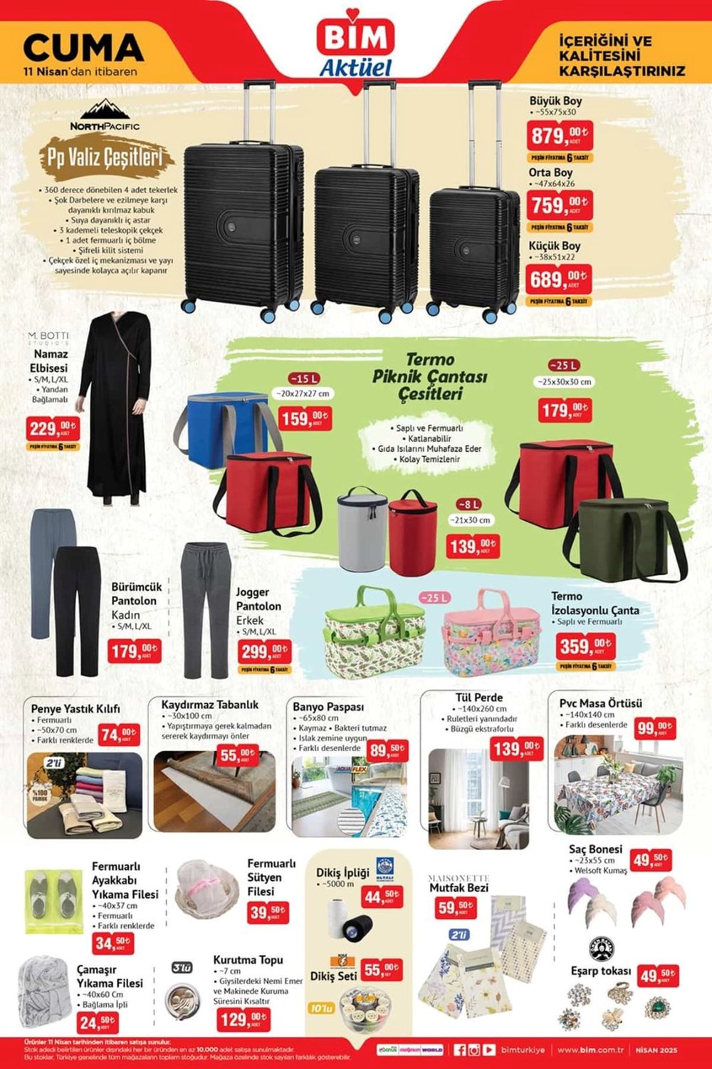BİM market 11 Nisan cuma aktüel kataloğu: Televizyon, robot süpürge, valiz çeşitleri ve mop satışta 76 fWnc9eNocUSmp1uUJ066Uw