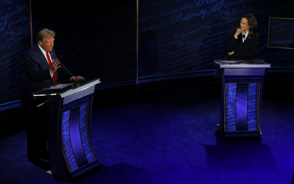 Harris-Trump düellosu: ABD'de başkan adayları ilk münazarada kozlarını paylaştı - 6