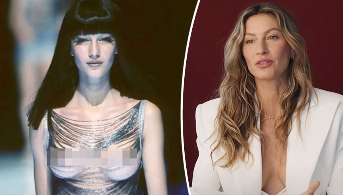 Gisele Bündchen üstsüz yürüdüğü podyum travmasını anlattı: Babam görmesin istedim