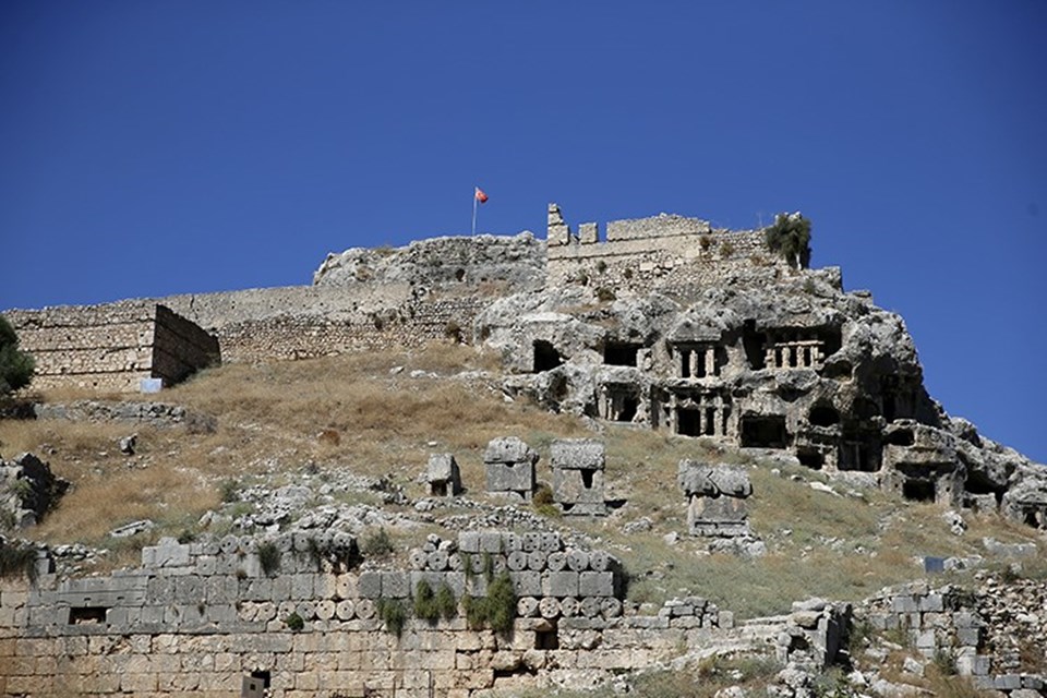 Tlos Antik Kenti'nde restorasyon çalışmaları sürüyor - 2
