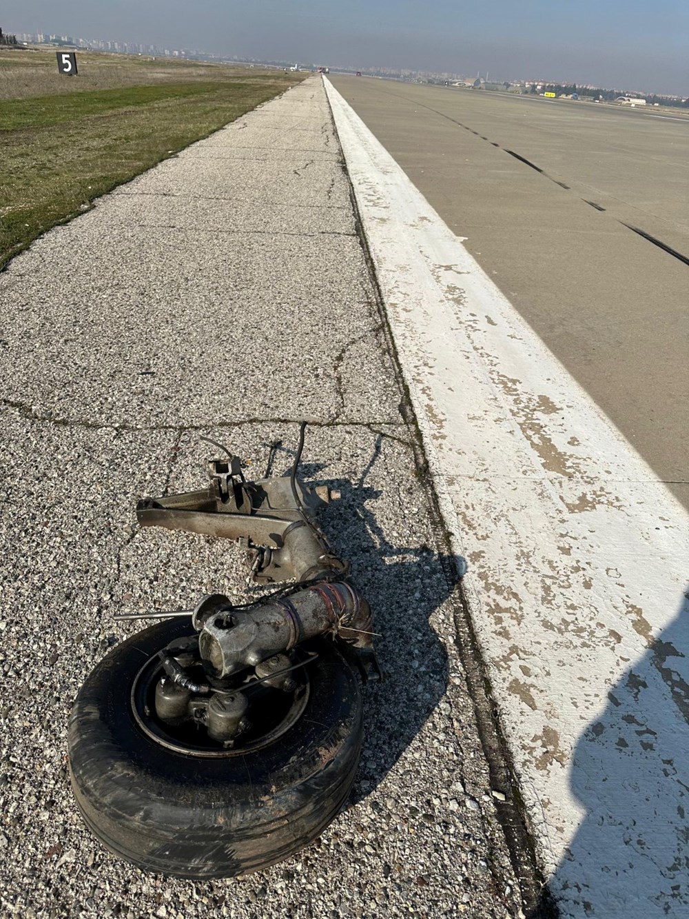 Diyarbakır'da özel jet pistten çıktı - 4