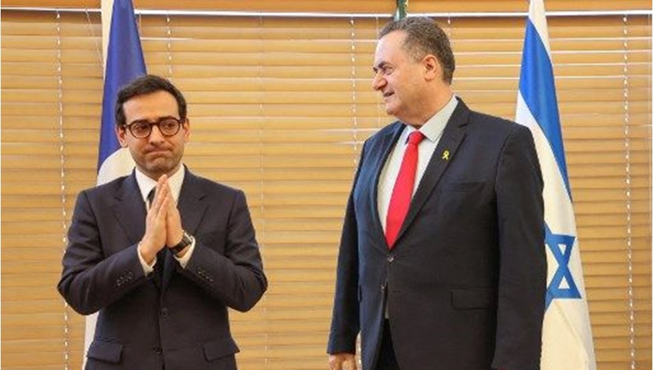Fransa Dışişleri Bakanı Kudüs'te: İsrail'den "fon teşekkürü"