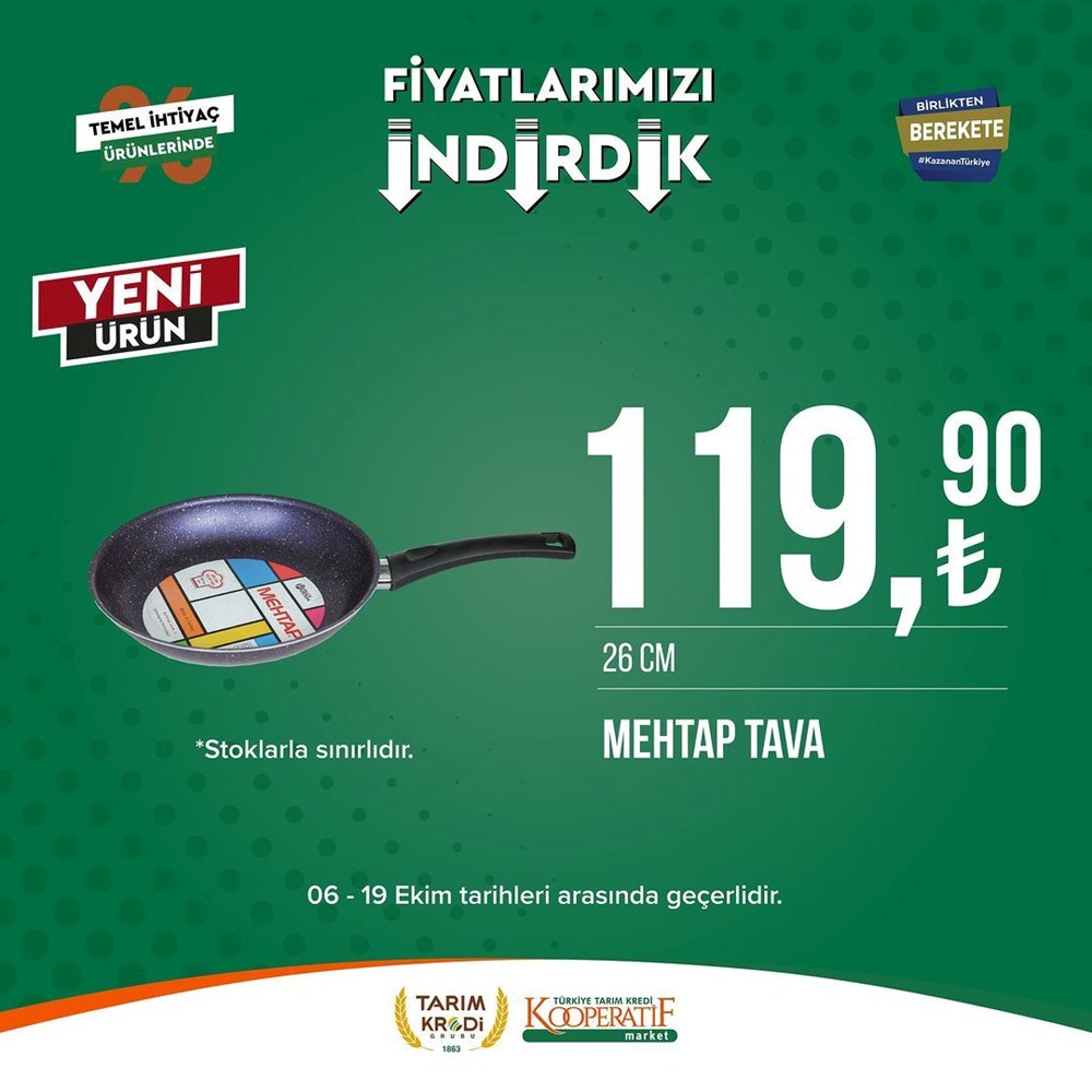 İNDİRİM BUGÜN BAŞLADI! Tarım Kredi Kooperatifi Market İndirim Kataloğu | Siirt Olay Haber Tarım Kredi Kooperatif Market ekim ayına özel yeni indirimli ürünler listesi: Yüzde 50 indirim bugün başlıyor (16 Ekim-2 Kasım 2023 Tarım Kredi Market indirimleri) - 108