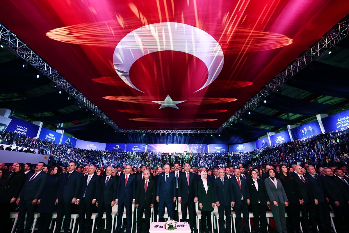 Cumhurbaşkanı Recep Tayyip Erdoğan, Adıyaman Gençlik ve Spor Müdürlüğü Spor Salonu