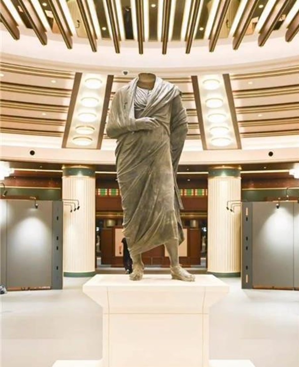 Türkiye'ye dönen Marcus Aurelius heykelinin ilk durağı Beştepe - 1