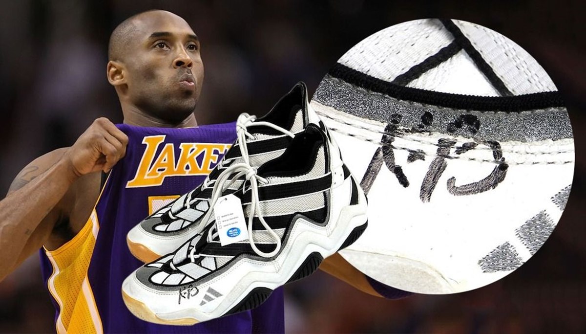 Kobe Bryant'ın ilk NBA ayakkabısı açık artırmaya çıkarılıyor