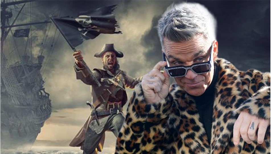 Robbie Williams "17. yüzyıl korsan hastalığı"na yakalandı