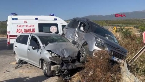 Manisa'da trafik kazası