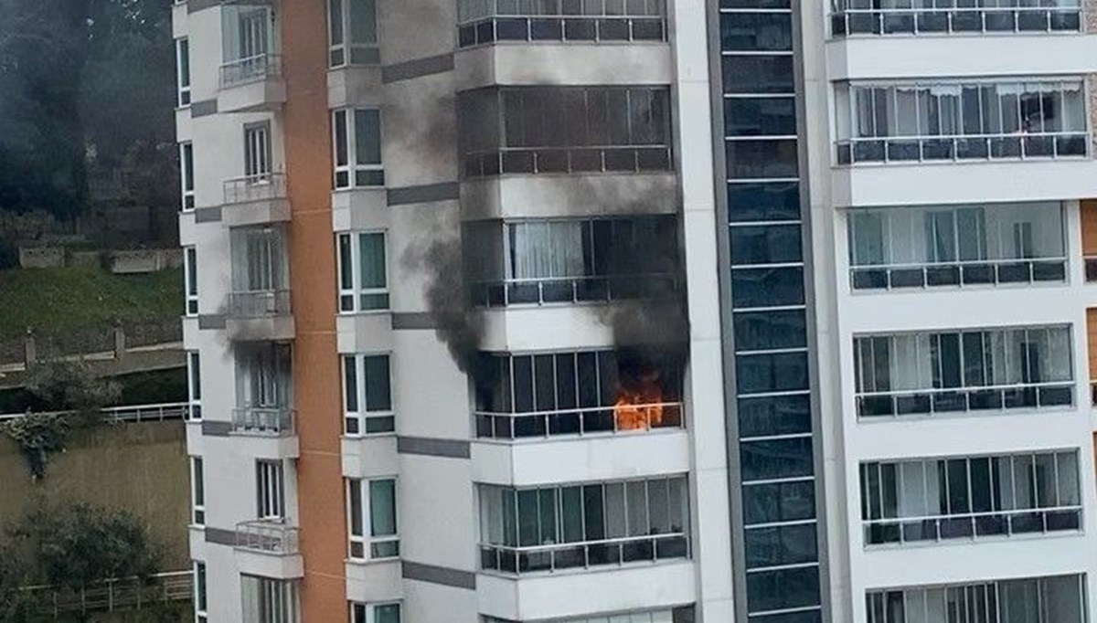 Ordu'da küçük çocuğun akülü arabası alev aldı