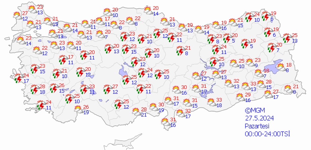 Uyarılar art arda yapıldı: Kuvvetli yağış geliyor (15 il için sarı kod) - 19