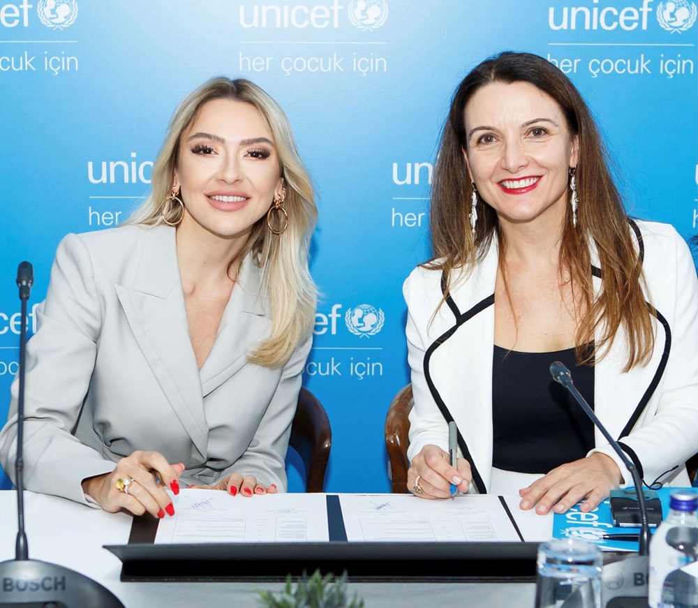 Hadise UNİCEF Türkiye sözcüsü oldu - 2