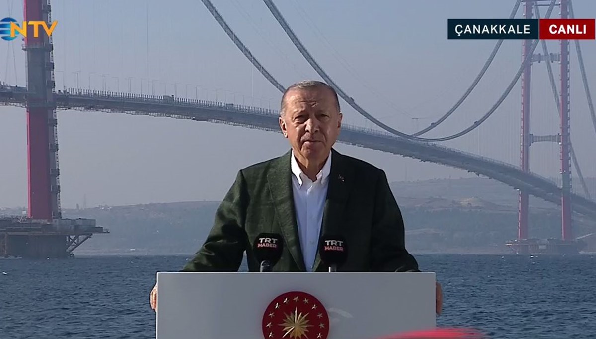 Cumhurbaşkanı Erdoğan'dan CHP'ye Kanal İstanbul tepkisi