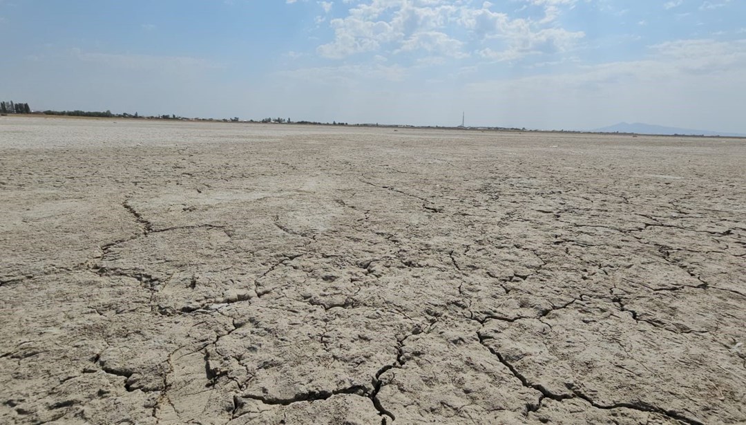 Kuraklık tehlikesi: Göl alarm veriyor