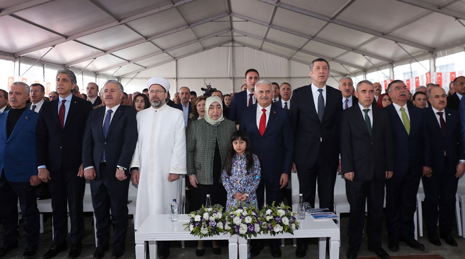 Binali Yıldırım İlkokulu ve Anaokulu açıldı: En duygusal projem - 1