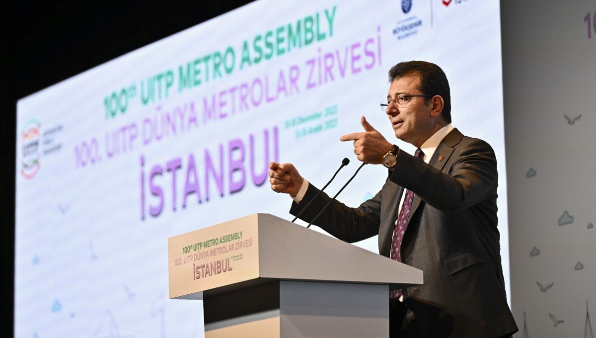 İmamoğlu: Raylı sistem ağımız 2050 yılında 740 kilometreye çıkacak İmamoğlu: Raylı sistem ağımız 2050 yılında 740 kilometreye çıkacak