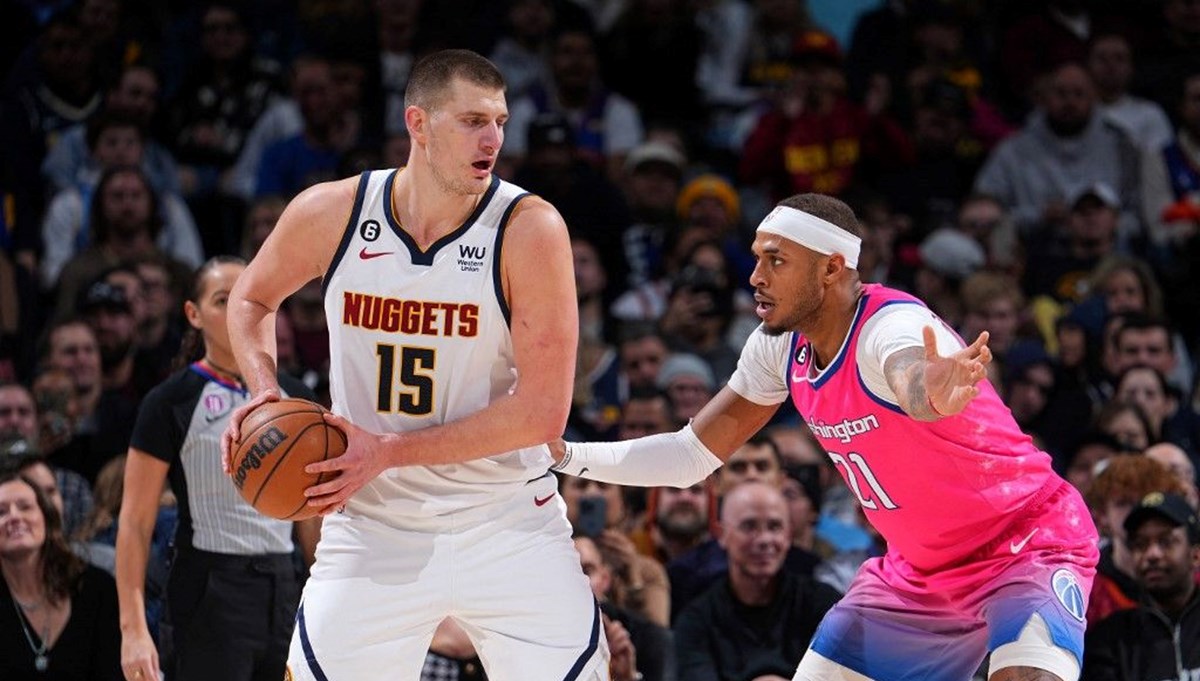 Jokic'in 43 sayı attığı maçta Nuggets, Wizards'ı yendi (NBA'de gecenin sonuçları 15 Aralık 2022)