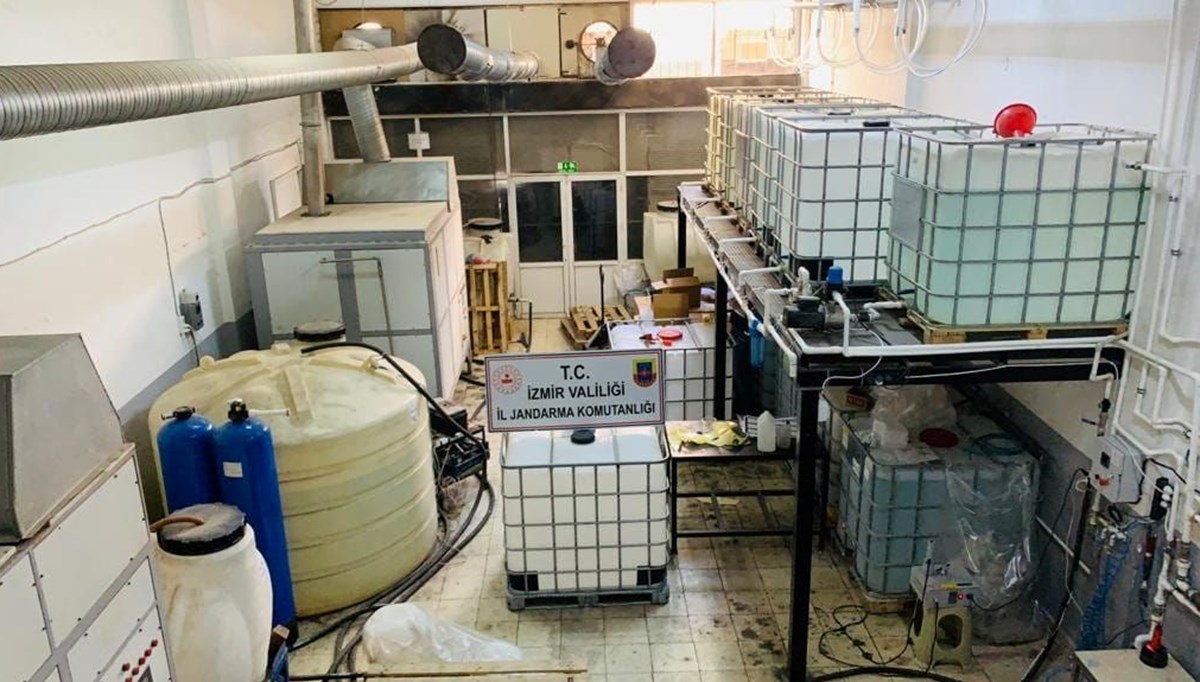 Kimya fabrikasında 52 bin litre etil alkol Kimya fabrikasında 52 bin litre etil alkol
