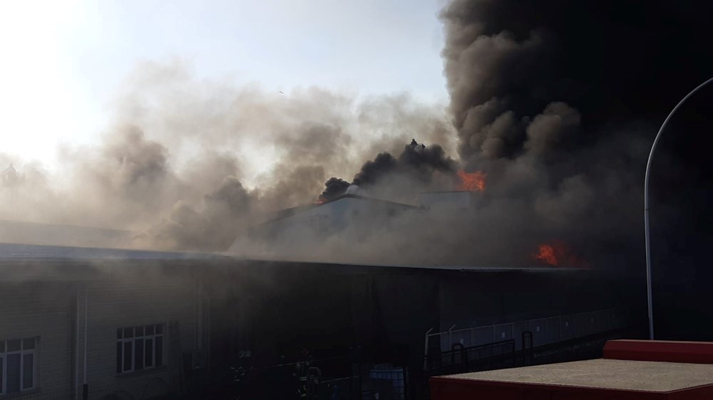 Kocaeli'de sanayi tesisinde yangın - 8