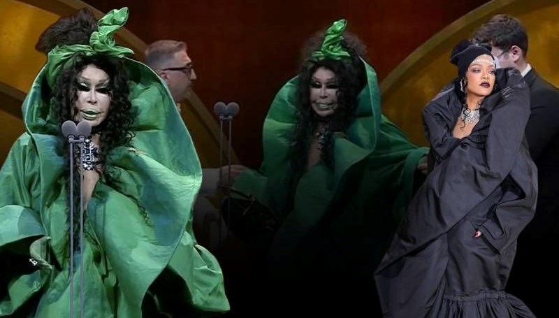 Kıfayetiyle ödül gecesinde damga vurmuştu! Bülent Ersoy'dan eleştirilere Rihanna ile gönderme