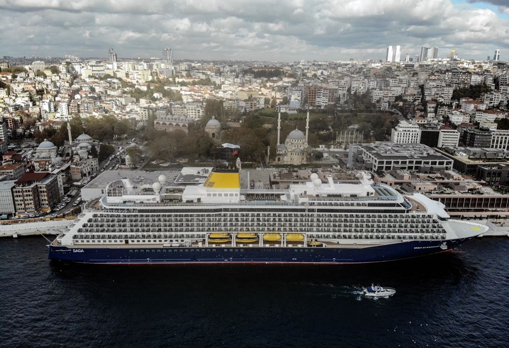 Galataport İstanbul'a dev yolcu gemisi yanaştı - 3