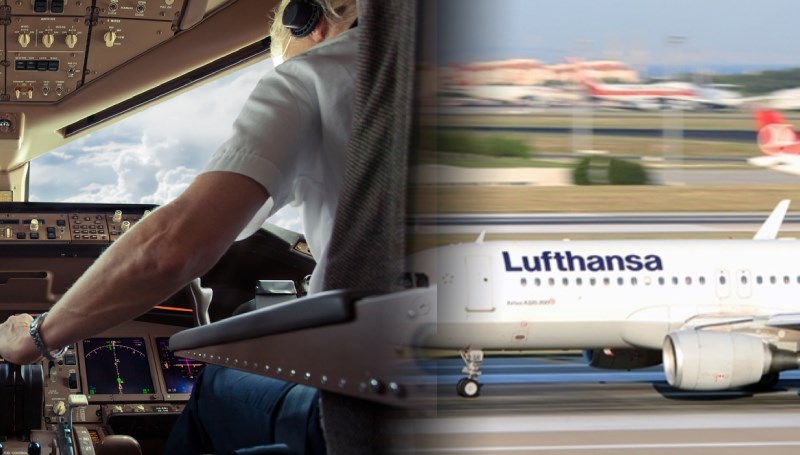 Lufthansa uçağındaki pilot krizinin detayları