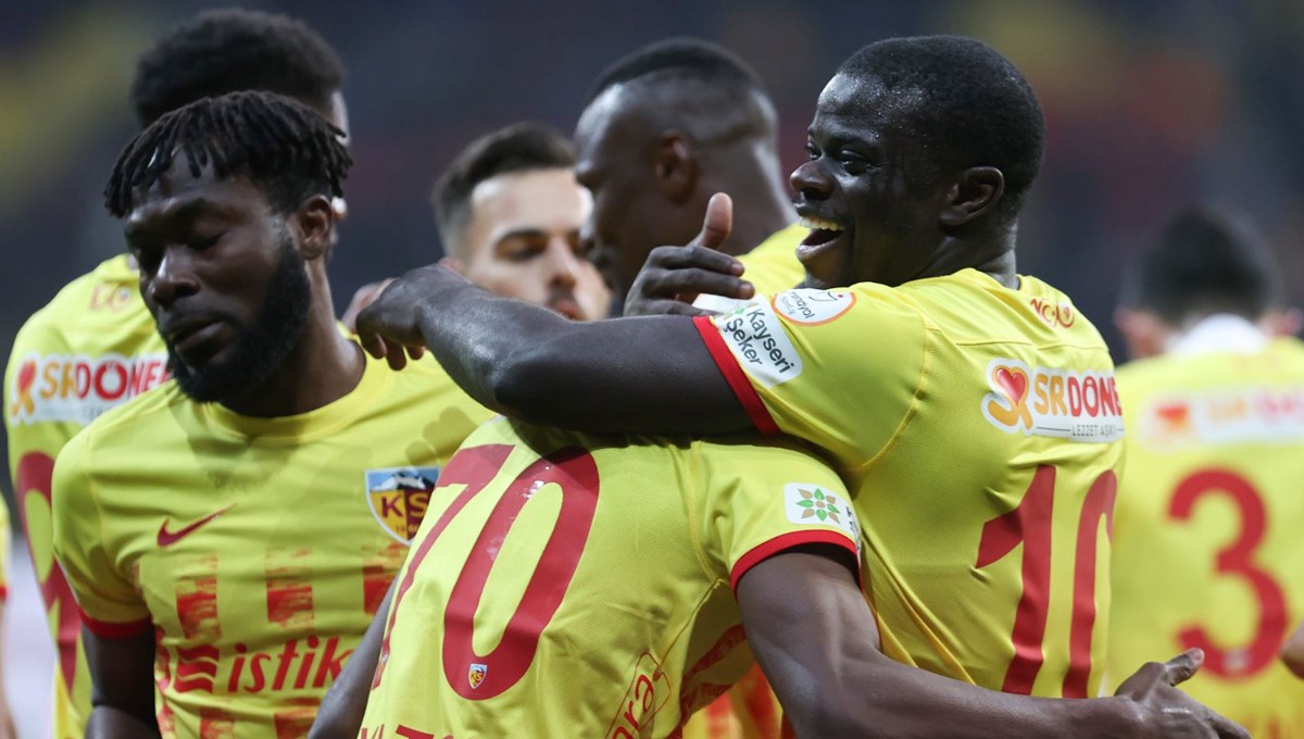 Kayserispor son 18 yılın en iyi başlangıcını yaptı Kayserispor son 18 yılın en iyi başlangıcını yaptı
