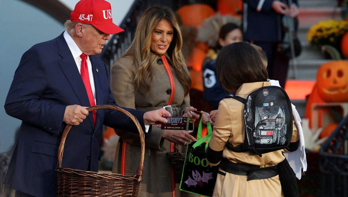 Trump Cadılar Bayramı'nı kutladı